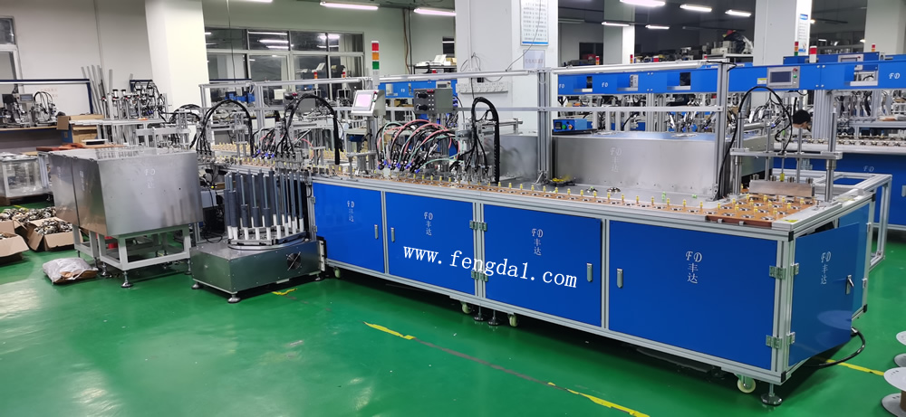 四工位外磁磁路喇叭组装一体机