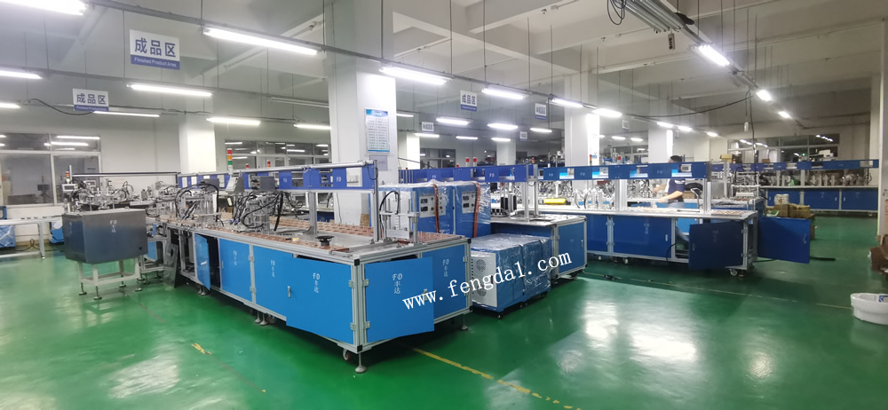 四工位盖帽机自动线